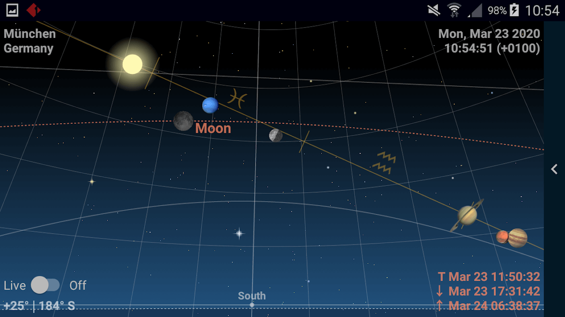  Astrolapp Live Planets and Sky Map