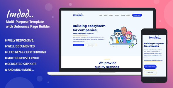 Imadad - Multi-Purpose Template with Unbounce Page Builder.jpg