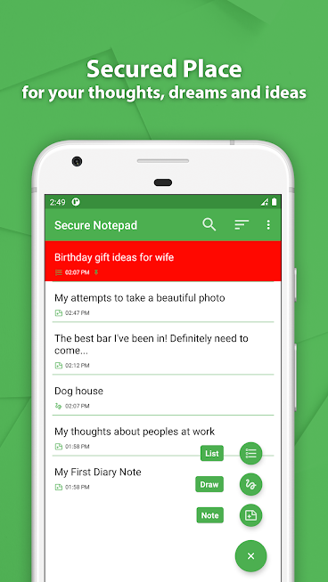 Secure Notepad - Private Notes With Lock secured.png