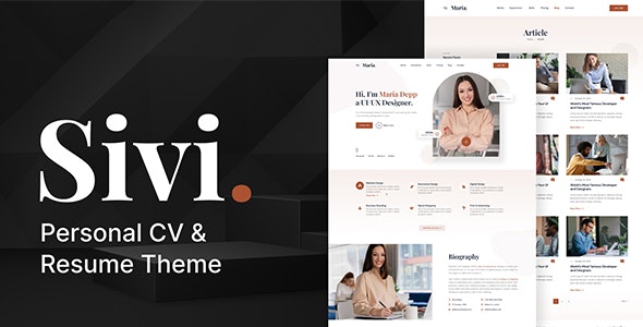 SIVI - PERSONAL CVRESUME WORDPRESS THEME-www-blackvol-com.jpg