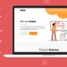 Rahat - Minimal Unbounce Landing Page Template