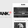 Blank Gray-style Tumblr Theme
