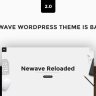 Newave - WordPress Responsive One Page Parallax