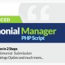 Advanced Testimonials Manager