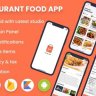 Single restaurant food ordering app v1.0 - Android App with Admin Panel