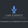 Live Events WordPress Plugin