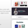 Fraxos - Creative Portfolio WordPress Theme