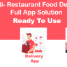Food Delivery Multi Restaurant Ionic 5 + CodeIgniter (Android + iOS + Website + Admin)