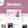 Wadon - Feminine Business Consultant Elementor Template Kit