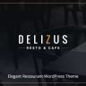 Delizus | Restaurant Cafe WordPress Theme