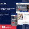 VisaPlan - Immigration & Visa Consulting Elementor Template Kit