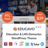 EDUCAVO - ONLINE COURSES & EDUCATION WORDPRESS THEME