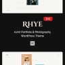 RHYE - AJAX PORTFOLIO WORDPRESS THEME
