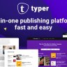 TYPER - AMAZING BLOG AND MULTI AUTHOR PUBLISHING THEME