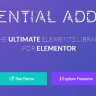 ESSENTIAL ADDONS - MOST POPULAR ELEMENTS LIBRARY FOR ELEMENTOR